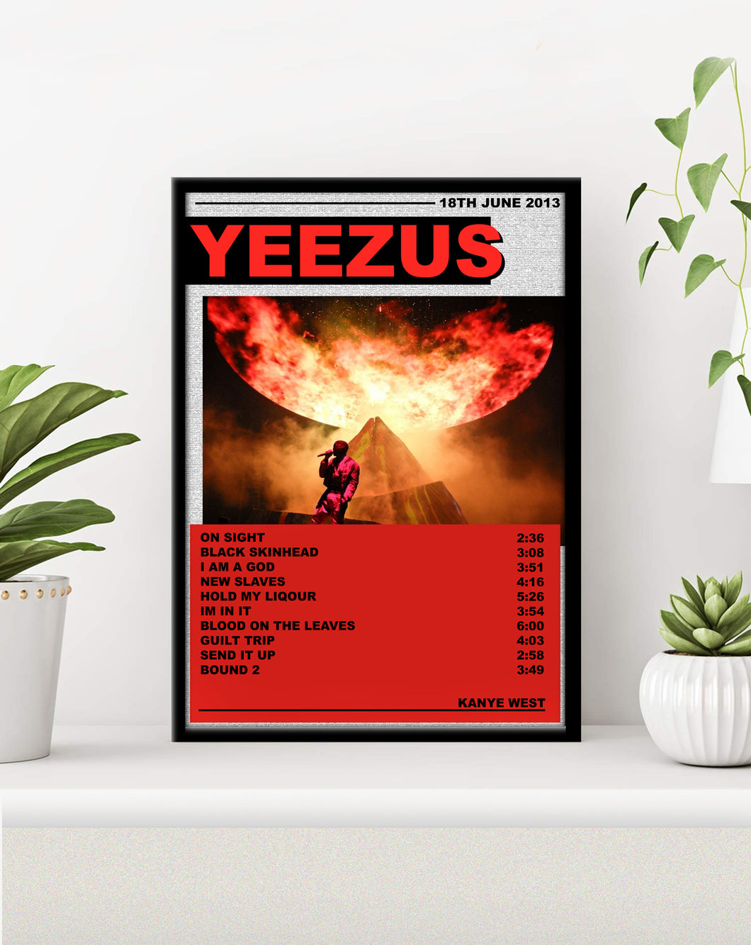 Kanye West Poster | Yeezus