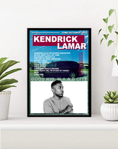 Kendrick Lamar Poster | Premium Print