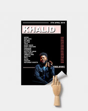 Load image into Gallery viewer, Khalid Free Spirit Premium Music Poster
