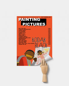 Kodak Black Painting Pictures Premium Music Poster