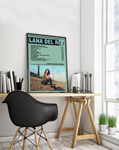 Load image into Gallery viewer, Lana Del Rey Poster | Premium Print
