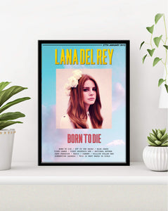Lana Poster Del Rey Did You Know That There's A Tunnel Under Ocean Blvd, albumhoes, posterposter, muurkunst canvas, cadeau voor vriend, slaapkamer, woonkamerdecoratie, moderne esthetiek, 30 x 45 cm Lana Poster Del Rey Did You Know That There's A Tunnel Under Ocean Blvd, albumhoes, posterposter, muurkunst canvas, cadeau voor vriend, slaapkamer, woonkamerdecoratie, moderne esthetiek, 30 x 45 cm