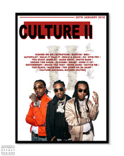 Load image into Gallery viewer, Migos Culture 2 Premium Music Poster
