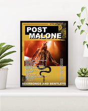 Load image into Gallery viewer, Post Malone Poster | Beer Bongs And Bentleys
