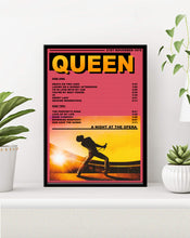 Load image into Gallery viewer, Queen A Night At The Opera Premium Music Poster
