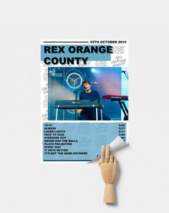 rex orange county poster
