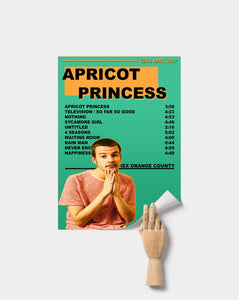 Rex Orange County Poster | Apricot Princess