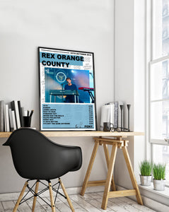 rex orange county poster