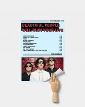 Load image into Gallery viewer, The Wombats Premium Music Poster
