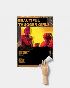 Young Thug Beautiful Thugger Girls Premium Music Poster