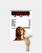 Load image into Gallery viewer, Young Thug Slime Season Premium Music Poster
