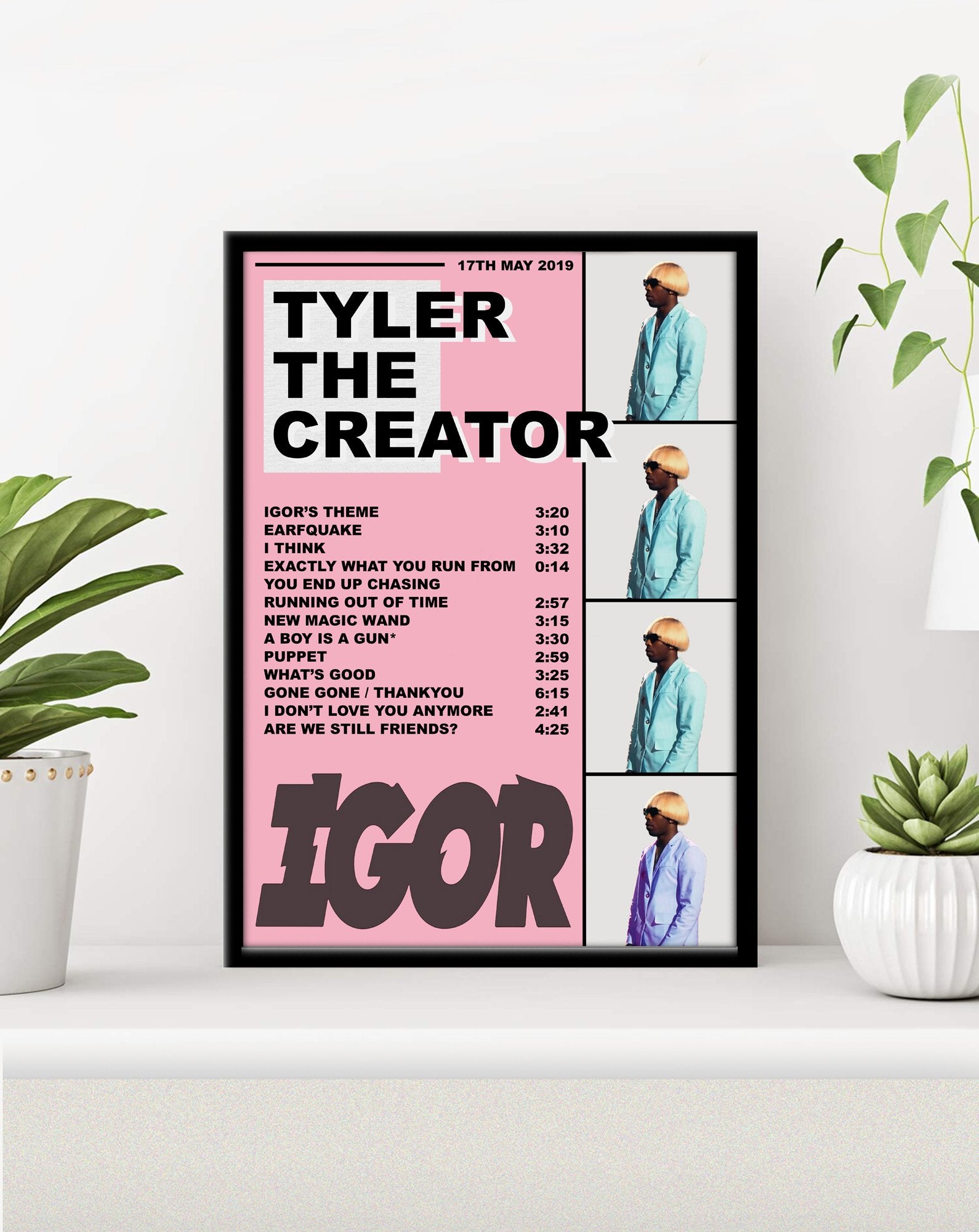 Igor Text Tyler Tyler The Creator Poster | IGOR – Postered