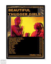 Load image into Gallery viewer, Young Thug Beautiful Thugger Girls Premium Music Poster
