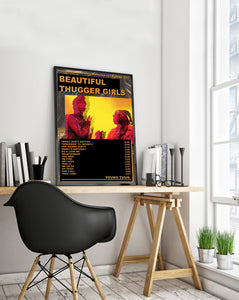 Young Thug Beautiful Thugger Girls Premium Music Poster