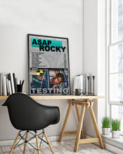 Load image into Gallery viewer, ASAP Rocky Poster | Testing
