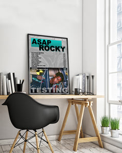 ASAP Rocky Poster | Testing