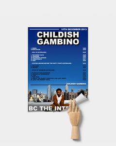 Childish Gambino Poster | Bc The Internet