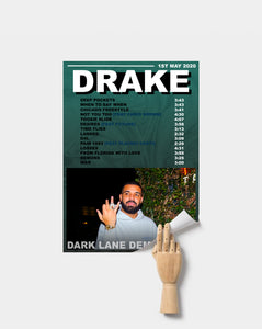 Drake Poster |  Demo Tapes Print