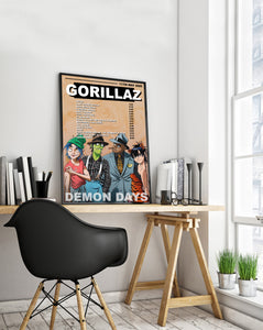 Gorillaz Poster | Demon Days