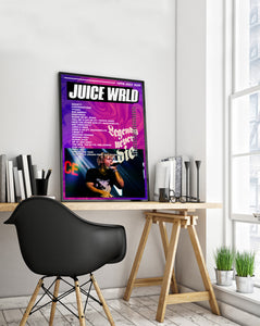 Juice Wrld Poster | Legends Never Die