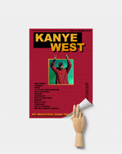 Load image into Gallery viewer, Kanye West  Poster | Dark Fantasy
