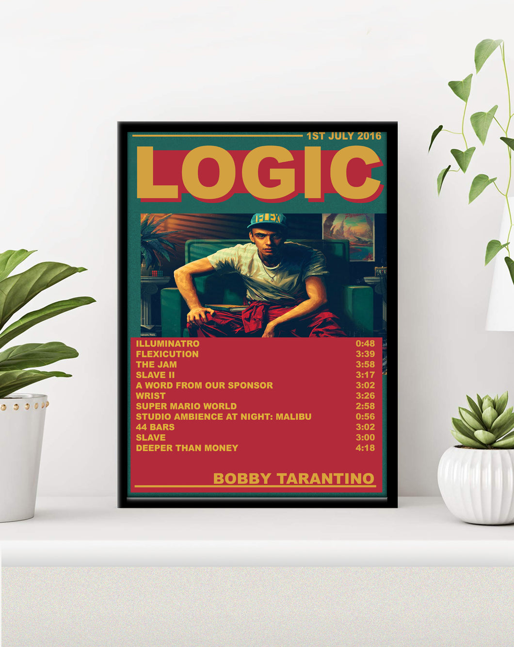 Logic Poster | Bobby Tarantino