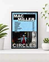 Load image into Gallery viewer, Mac Miller Circles Premium Music Poster
