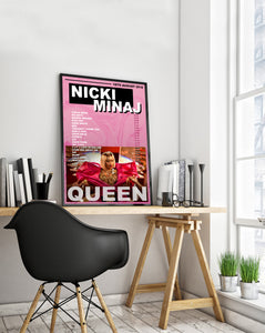 Nicki Minaj Poster | Queen Print