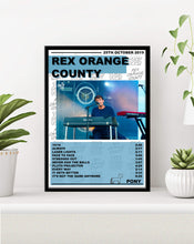 Load image into Gallery viewer, rex orange county poster
