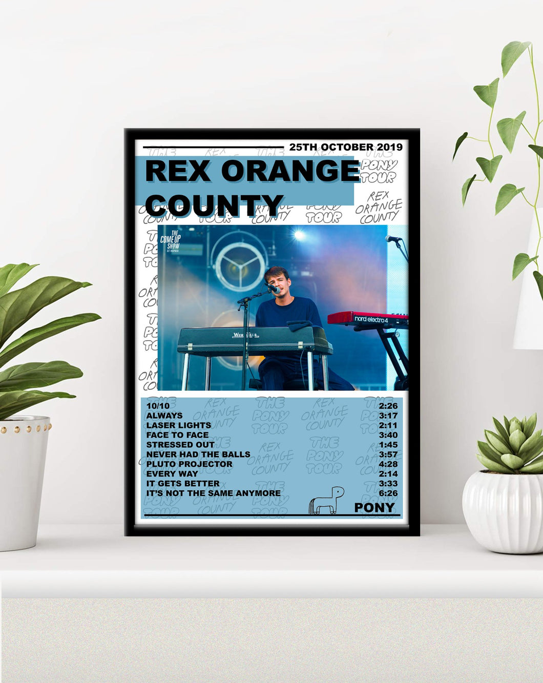 rex orange county poster