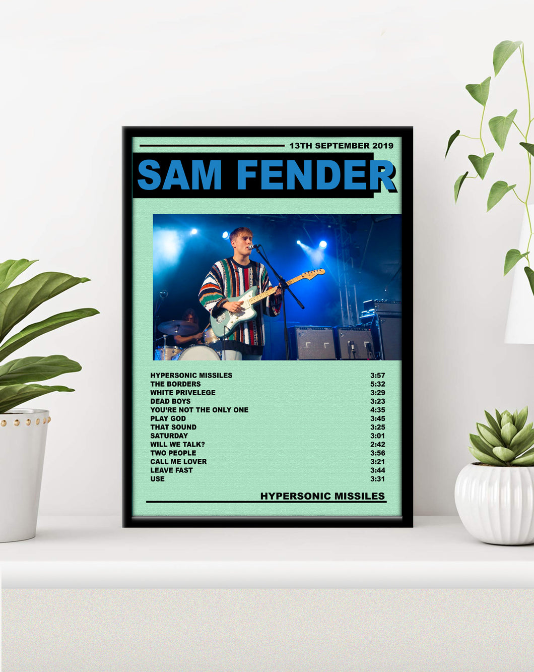 Sam Fender Poster | Premium Print