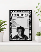 Load image into Gallery viewer, xxxtentacion Poster | Question Mark
