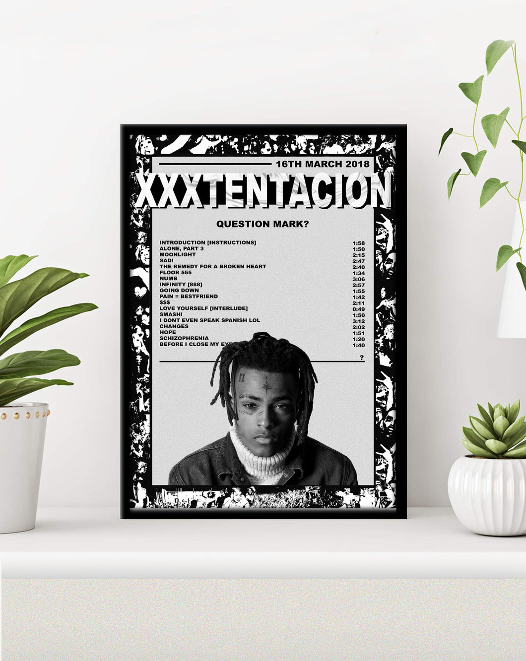 xxxtentacion Poster | Question Mark
