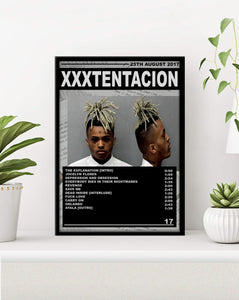 xxxtentacion 17 Premium Music Poster